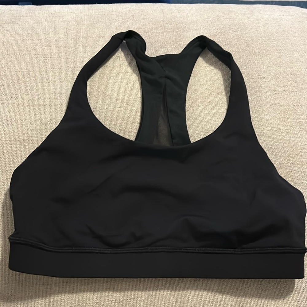 Lululemon sports bra- size 8- black